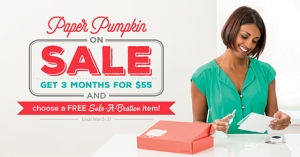 Paper Pumpkin Sale!
